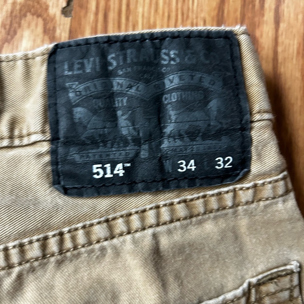 Levi's 514 Tan Jeans